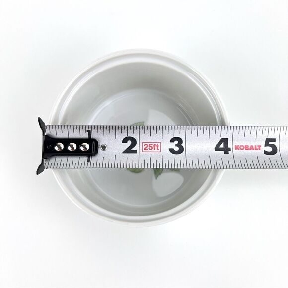 Shafford Herbs & Spices Set of 2 Ceramic Ramekins Baking Dishes 4" Botanical Art - Picture 7 of 8